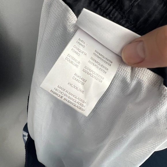 Calvin Klein Black and Blue Swim Trunks - Picture 9 of 10